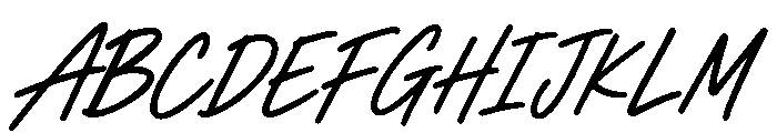 Fallyen Font UPPERCASE