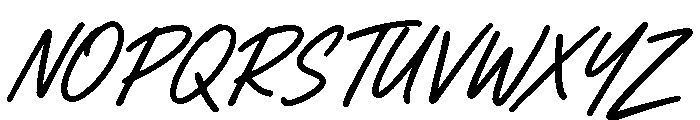Fallyen Font UPPERCASE