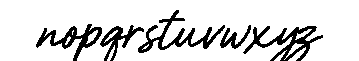 Fallyen Font LOWERCASE