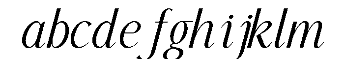 Falore Italic FONT