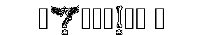 Falric Regular Font OTHER CHARS