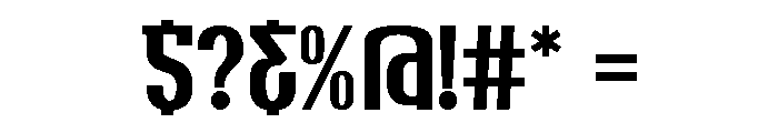 False True Font OTHER CHARS