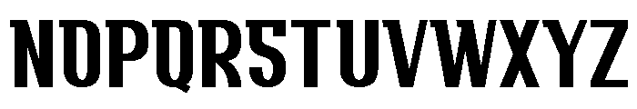 False True Font LOWERCASE