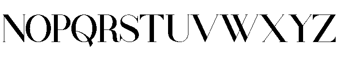 Falshe Font UPPERCASE