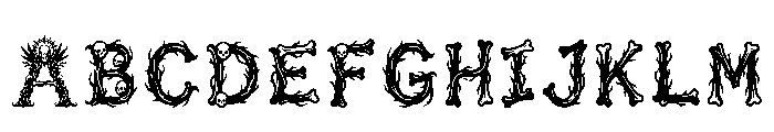 Falven Regular Font UPPERCASE