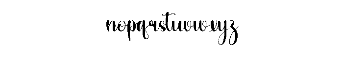Familia Clipart Font LOWERCASE