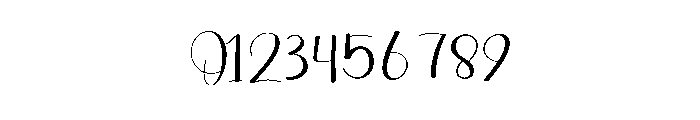 Familiar Dairy Font OTHER CHARS