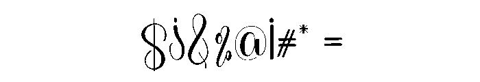 Familiar Dairy Font OTHER CHARS