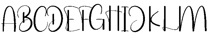 Familiar Dairy Font UPPERCASE