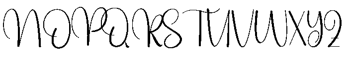 Familidaily Font UPPERCASE