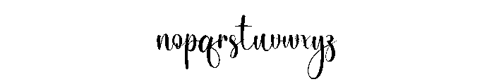 Familidaily Font LOWERCASE