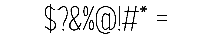 Families Christmas Font OTHER CHARS