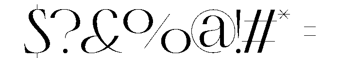 Family Blessings Font OTHER CHARS