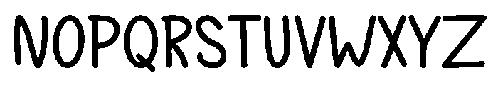 Family Bond Font UPPERCASE