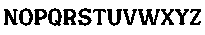 Family Capital Font LOWERCASE