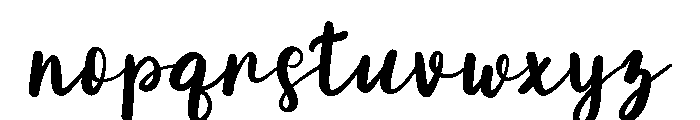 Family Christmas Script Font LOWERCASE