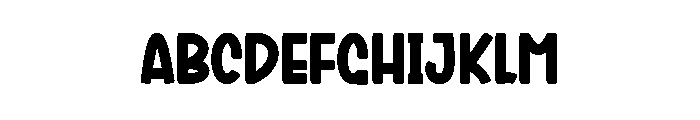 Family Kids Font UPPERCASE
