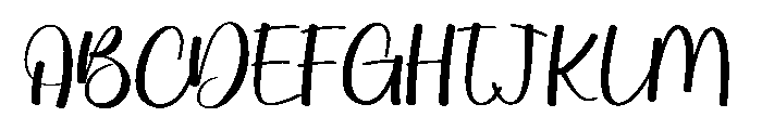 Family Lignight Font UPPERCASE