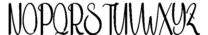 Family Newyear Font UPPERCASE