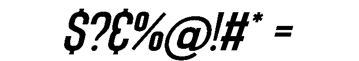 Family Opinion Italic Font OTHER CHARS
