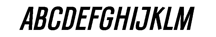 Family Opinion Italic Font UPPERCASE