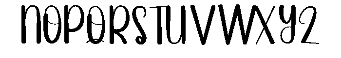 Family Ramadan Font UPPERCASE