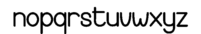Family Saturday Font LOWERCASE