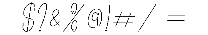 Family Thanksgiving Font OTHER CHARS