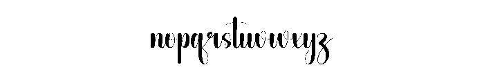 Family3 Font LOWERCASE