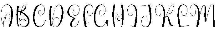Familyday Font UPPERCASE