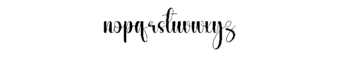 Familyday Font LOWERCASE