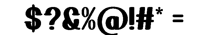 Famous Antiques Regular Font OTHER CHARS