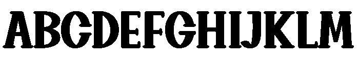 Famous Antiques Regular Font UPPERCASE