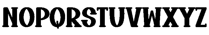 Famous Antiques Regular Font LOWERCASE