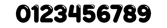 Famous Bubble Regular Font OTHER CHARS