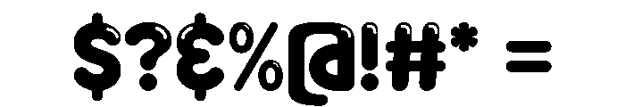 Famous Bubble Regular Font OTHER CHARS