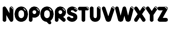 Famous Bubble Regular Font UPPERCASE