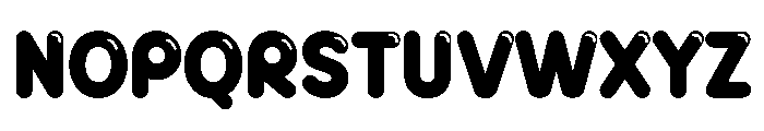 Famous Bubble Regular Font LOWERCASE