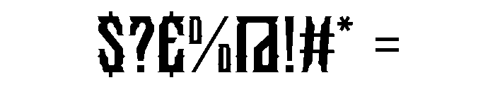 Famous Singers Font OTHER CHARS