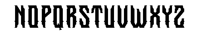 Famous Singers Font LOWERCASE