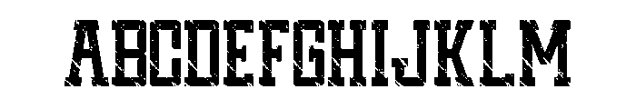 Famous Vintage Regular Font UPPERCASE