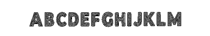 Fana Scriblo Regular Font UPPERCASE