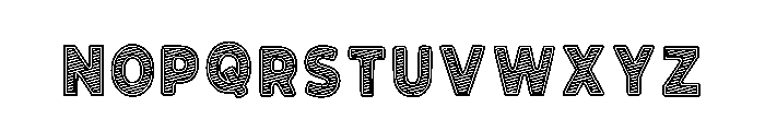 Fana Scriblo Regular Font UPPERCASE