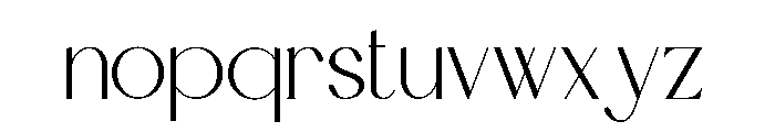Fanathic Font LOWERCASE