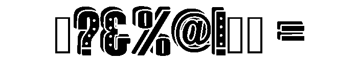 Fancy 2026 Regular Font OTHER CHARS
