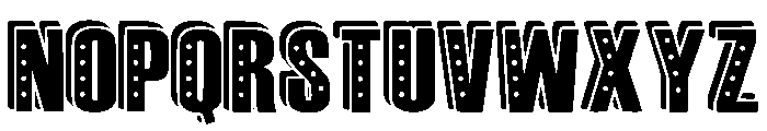 Fancy 2026 Regular Font LOWERCASE