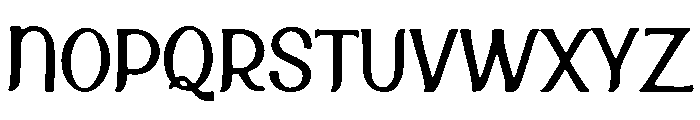 Fancy Cursive Font UPPERCASE