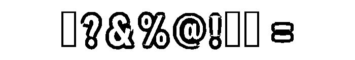 Fancy Daily Regular Font OTHER CHARS