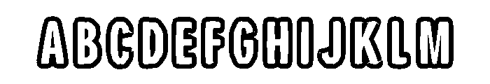 Fancy Daily Regular Font UPPERCASE