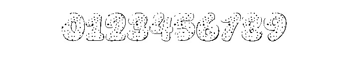 Fancy Dot Easter Font OTHER CHARS